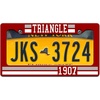 Triangle Year License Plate Frame