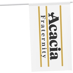 Acacia Greek Letter Flag