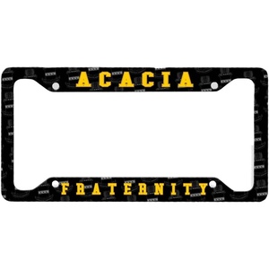 Acacia License Plate Frame