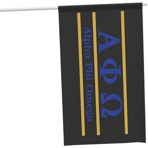 Alpha Phi Omega Greek Letter Flag