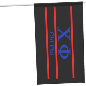 Chi Phi Greek Letter Flag