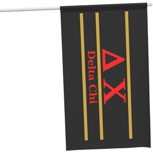 Delta Chi Greek Letter Flag