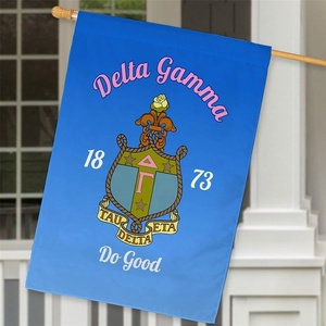 Delta Gamma House Flag