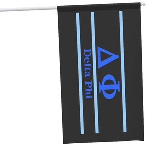 Delta Phi Greek Letter Flag