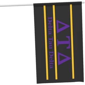 Delta Tau Delta DTD Greek Letter Flag