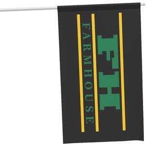 Farmhouse Greek Letter Flag