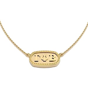 Greekgear Gamma Phi Beta Athena Necklace(Gold Plated)