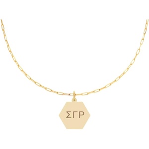 Greekgear Sigma Gamma Rho Paperclip Necklaces