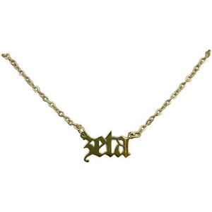 Greekgear Zeta Old English Necklaces