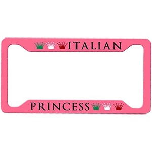 Italian/Sicilian Princess License Plate Frame