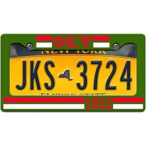 Phi Kappa Psi Year License Plate Frame