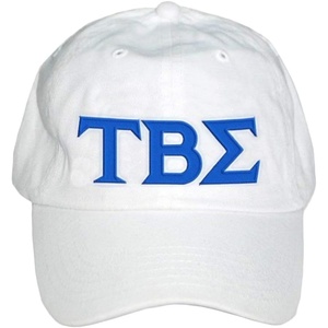 Tau Beta Sigma Letter Hat(White)