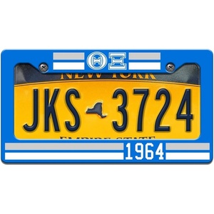 Theta Xi Year License Plate Frame
