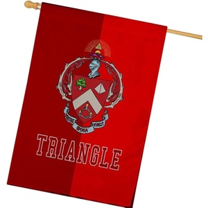 Triangle Crest House Flag