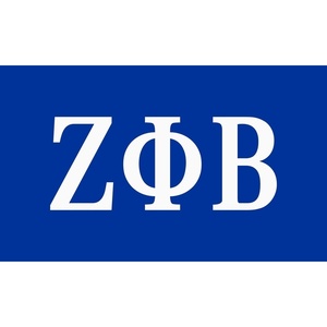 Zeta Phi Beta Huge Letter Flag (3′ x 5′)