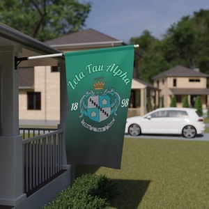 Zeta Tau Alpha House Flag Banner