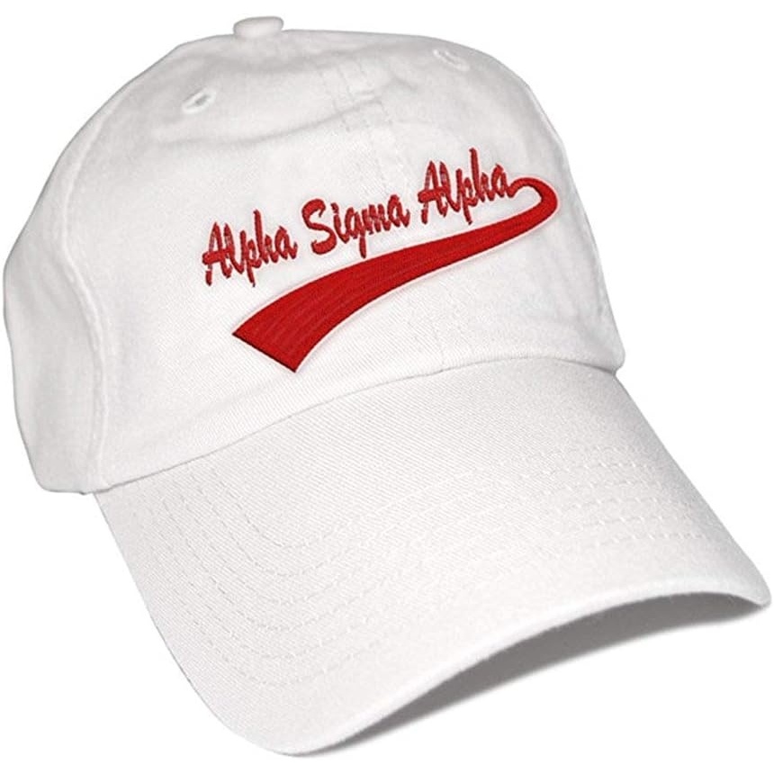 image:imageAlpha Sigma Alpha ASA Tail HatWhite