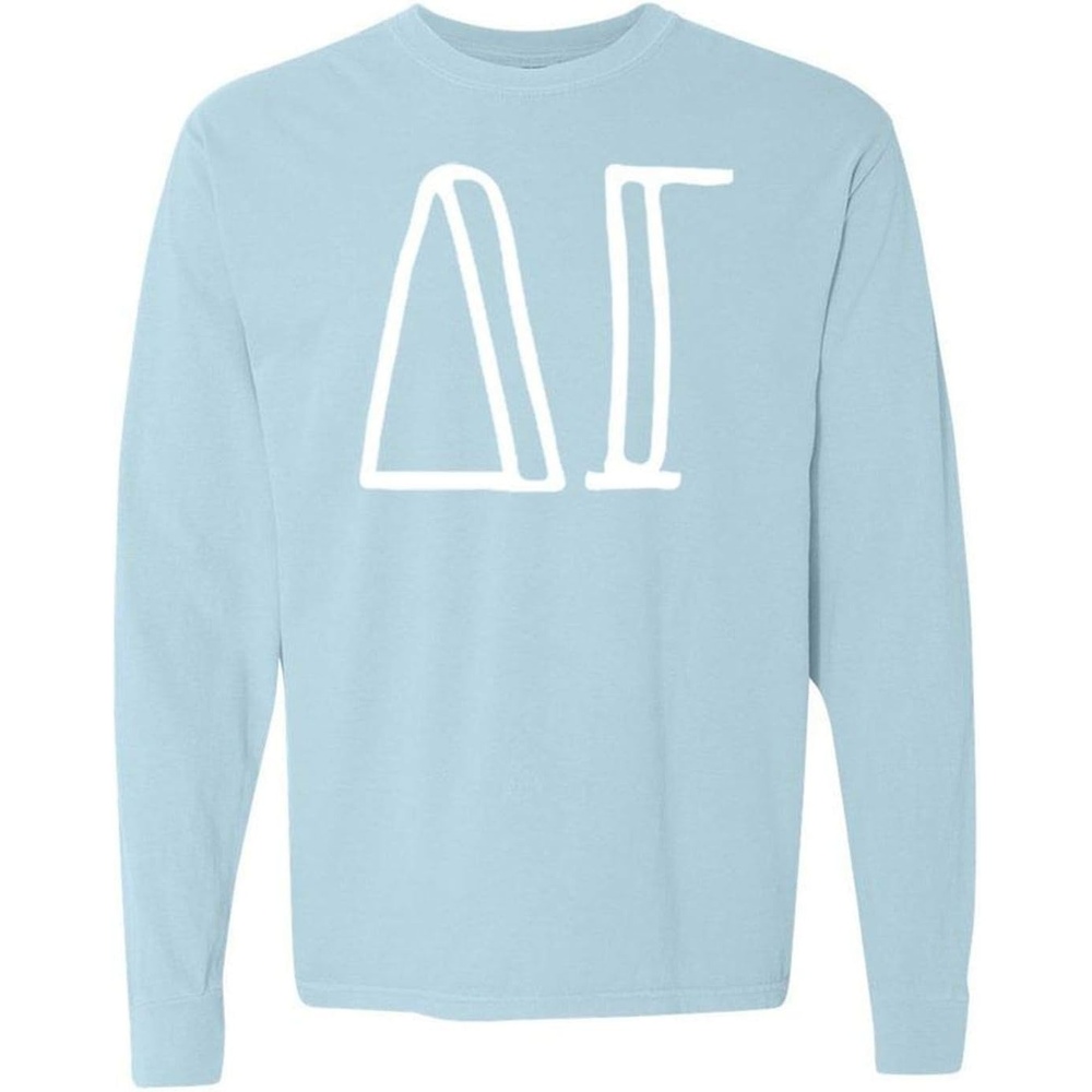 image:imageDelta Gamma Greek Long Sleeve TShirtChambray