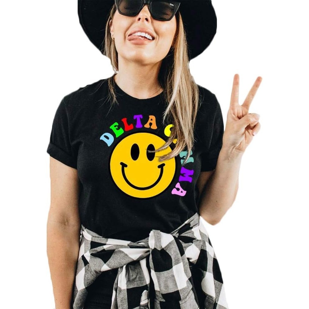 image:imageDelta Gamma Have A Nice Day TeeBlack