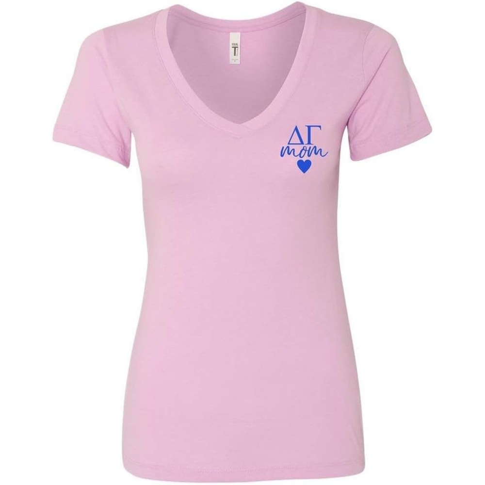 image:imageDelta Gamma Mom Ideal VNeckLight Pink