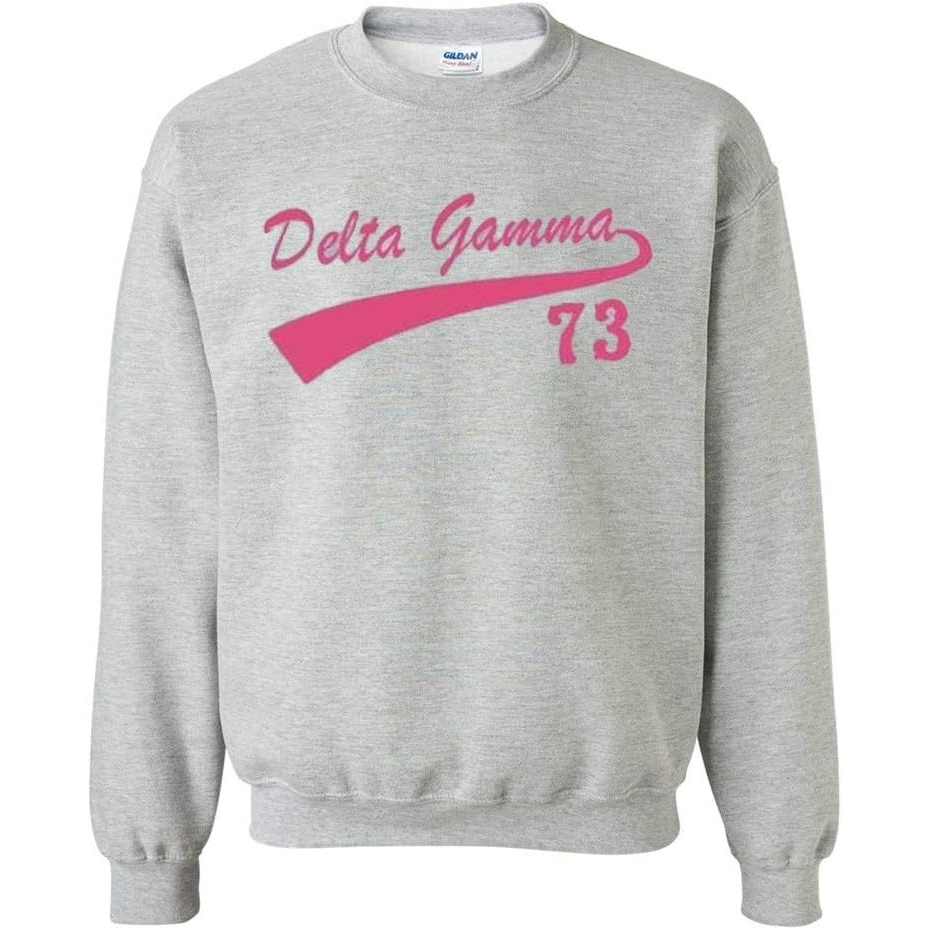 image:imageDelta Gamma Tail SweatshirtLight Grey