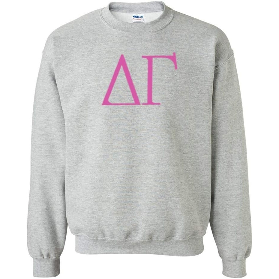 image:imageDelta Gamma University Greek SweatshirtLight Grey