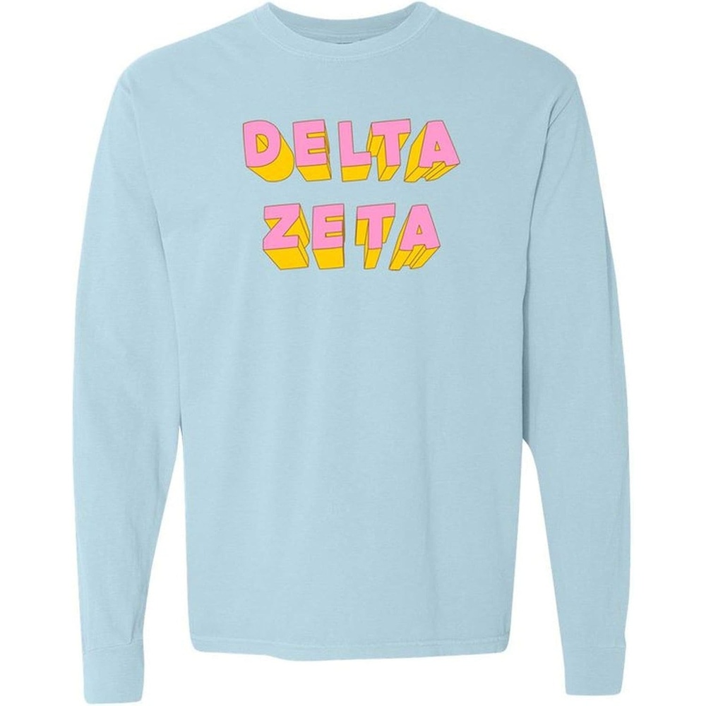 image:imageDelta Zeta 3Delightful Long Sleeve TShirt