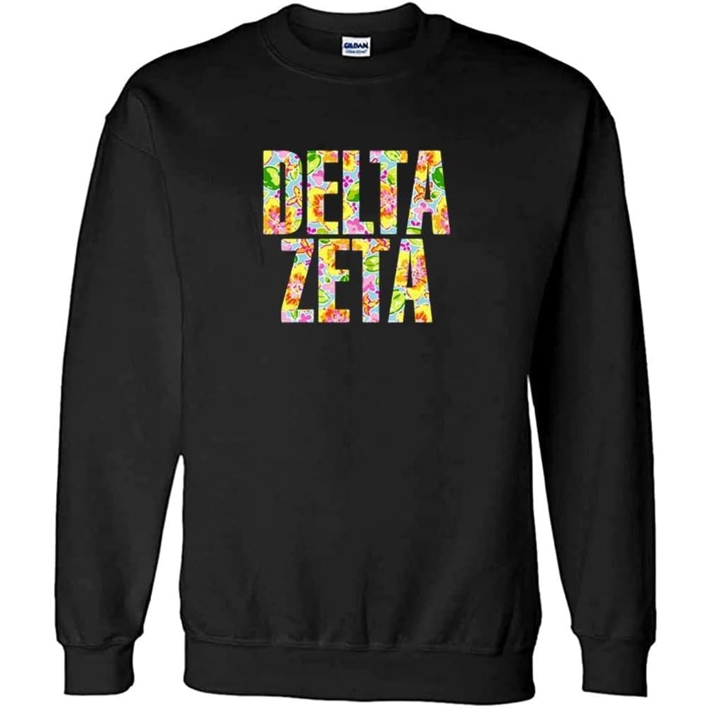 image:imageDelta Zeta Island Floral Crewneck