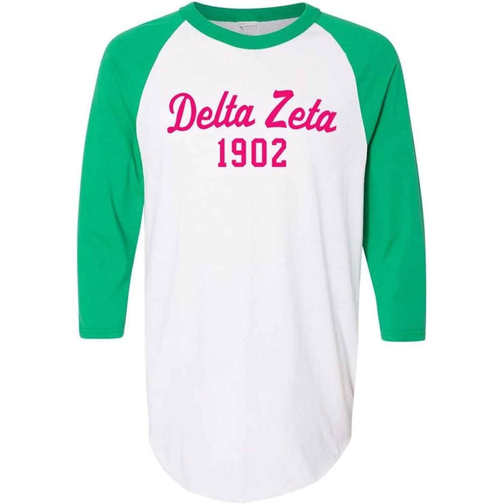image:imageDelta Zeta Script Established Raglan