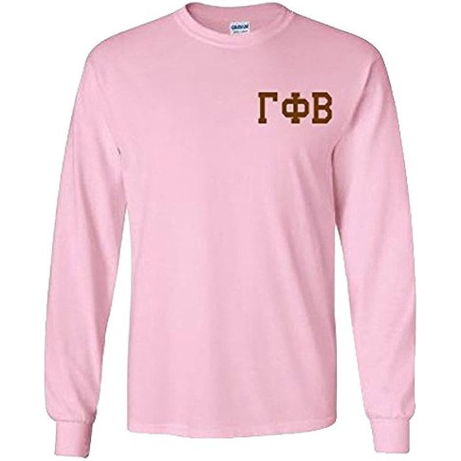 image:imageGamma Phi Beta World Famous Crest Long Sleeve TShirtPink