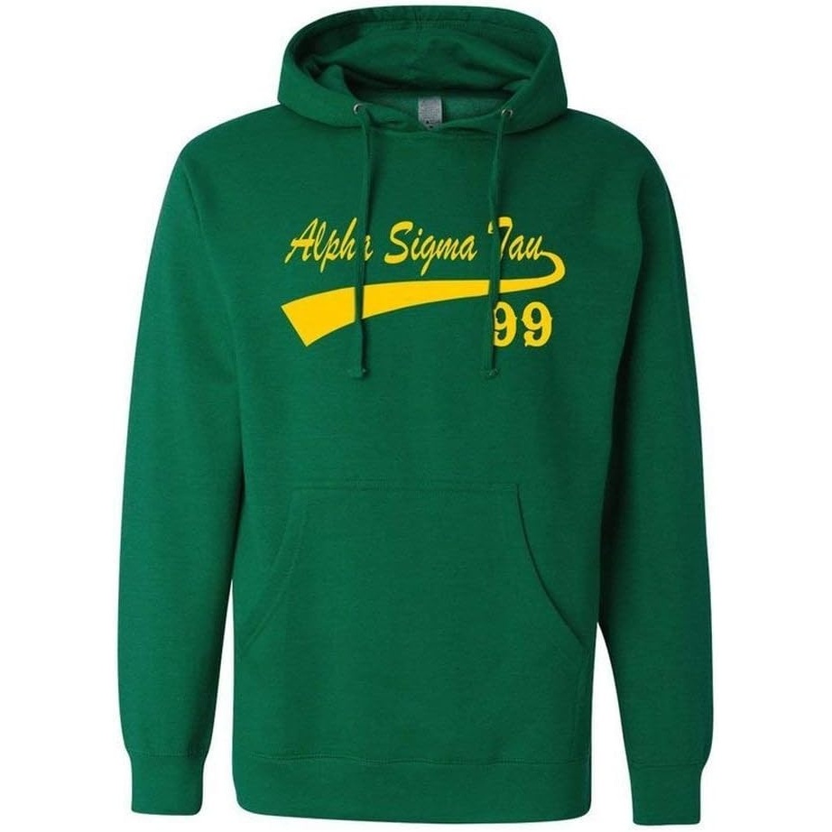 image:imageGreekgear Alpha Sigma Tau AST Tail SweatshirtsForest Green
