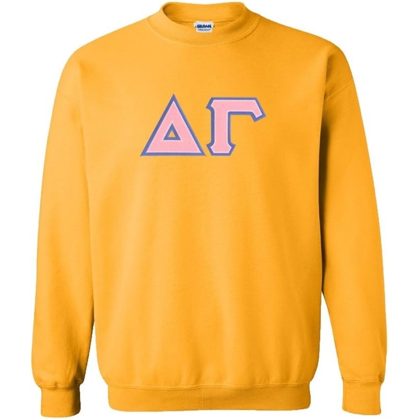 image:imageGreekgear Delta Gamma Lettered CrewneckAthletic Gold