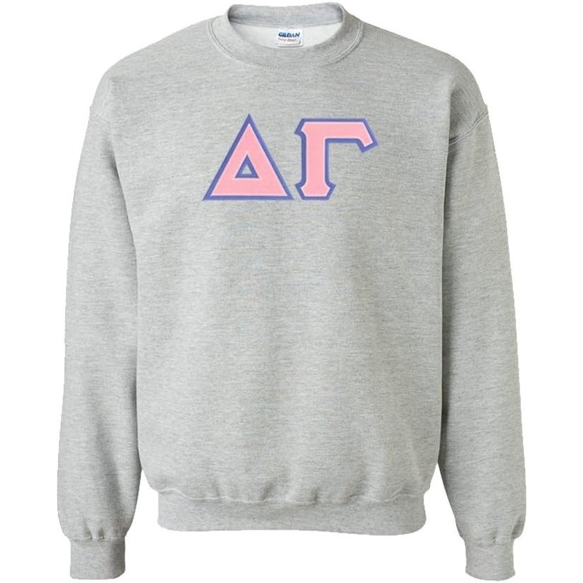image:imageGreekgear Delta Gamma Lettered CrewneckSports Grey