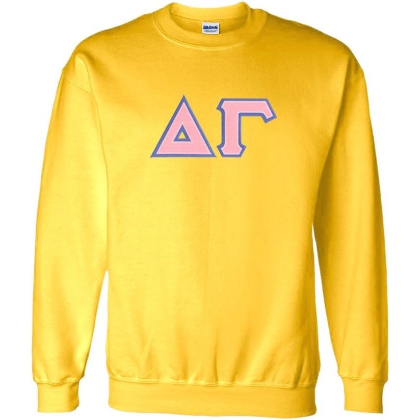 image:imageGreekgear Delta Gamma Lettered CrewneckYellow