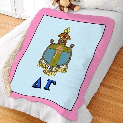image:imageGreekgear Delta Gamma Sherpa Lap Blanket