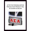 Alpha Sigma Alpha ASA Lettered License Cover