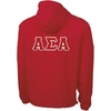 Alpha Sigma Alpha ASA Tackle Twill Lettered Pack N Go Pullover(Red)