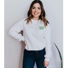 Delta Zeta Embroidered Name Crewneck