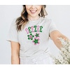 Delta Zeta Trois Fleurs Tee