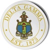 Delta Gamma Circle Crest – Shield Decal