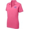 Delta Gamma Greek Letter Polo Shirts(Pink)