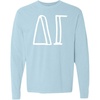 Delta Gamma Greek Long Sleeve T-Shirt(Chambray)