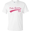 Delta Gamma Tail T-Shirts(White)