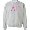 Delta Gamma University Greek Sweatshirt(Light Grey)