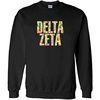 Delta Zeta Island Floral Crewneck