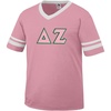 Delta Zeta Jersey with Greek Applique Letters