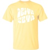 Delta Zeta Sorority Shag T-Shirt(Maize)