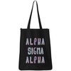 Greekgear Alpha Sigma Alpha ASA Jumbo All In Tote Bag