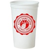 Greekgear Alpha Sigma Alpha ASA Old Style Classic Giant Plastic Cup Set of 4
