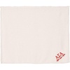 Greekgear Alpha Sigma Alpha ASA Sherpa Blanket Natural w/Red Thread Color